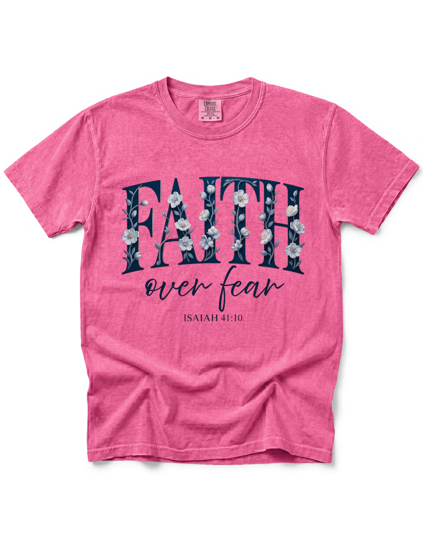 FAITH OVER FEAR FLORAL