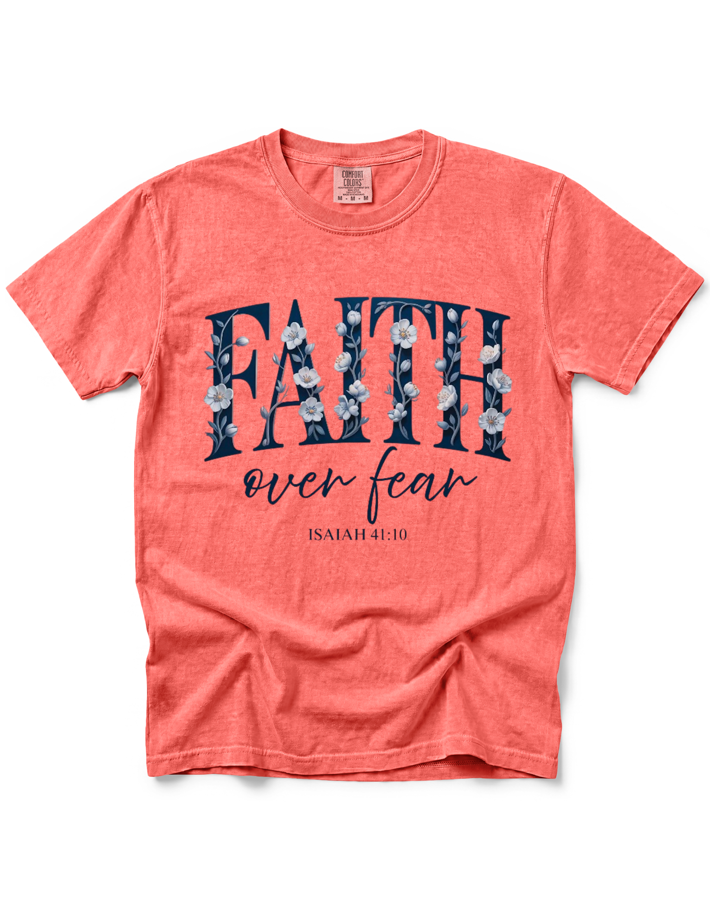 FAITH OVER FEAR FLORAL