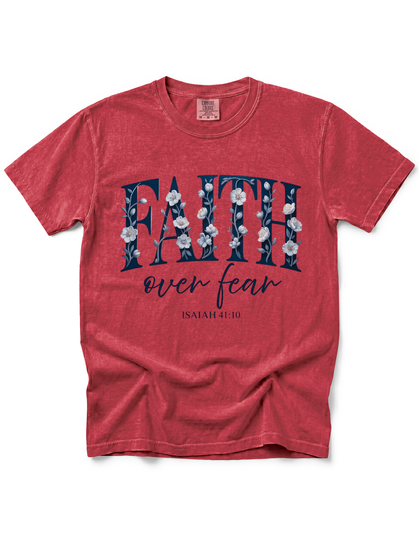 FAITH OVER FEAR FLORAL