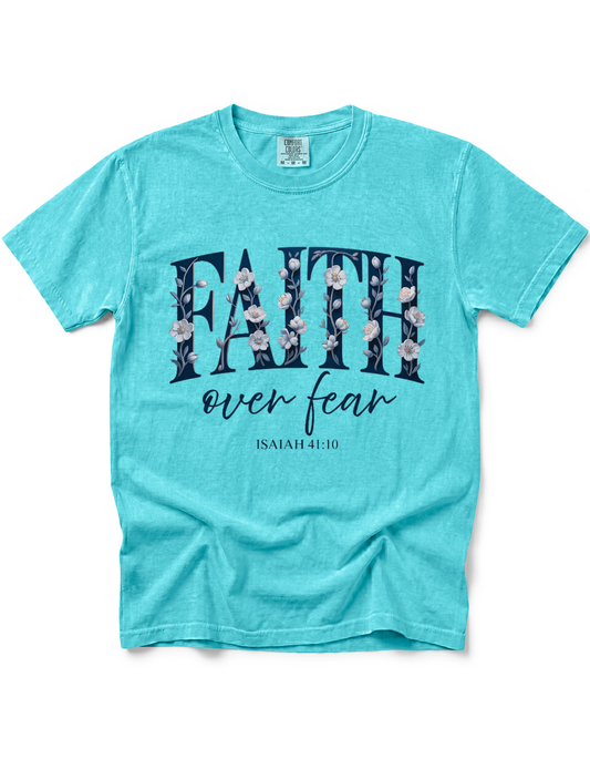 FAITH OVER FEAR FLORAL