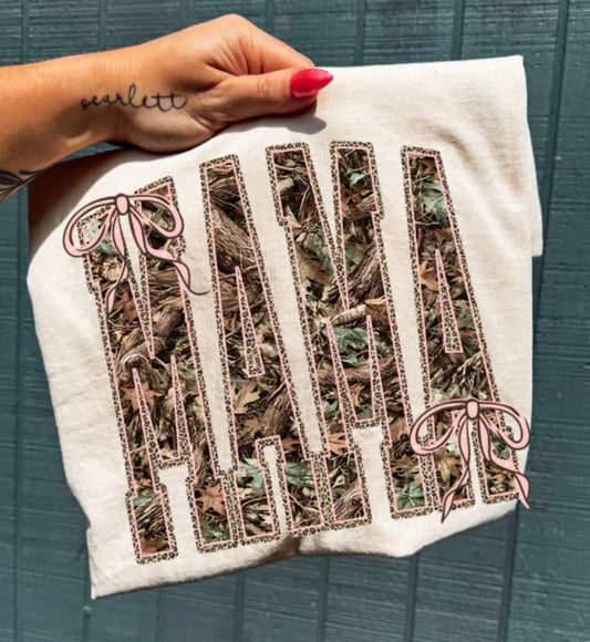 MAMA PINK CAMO