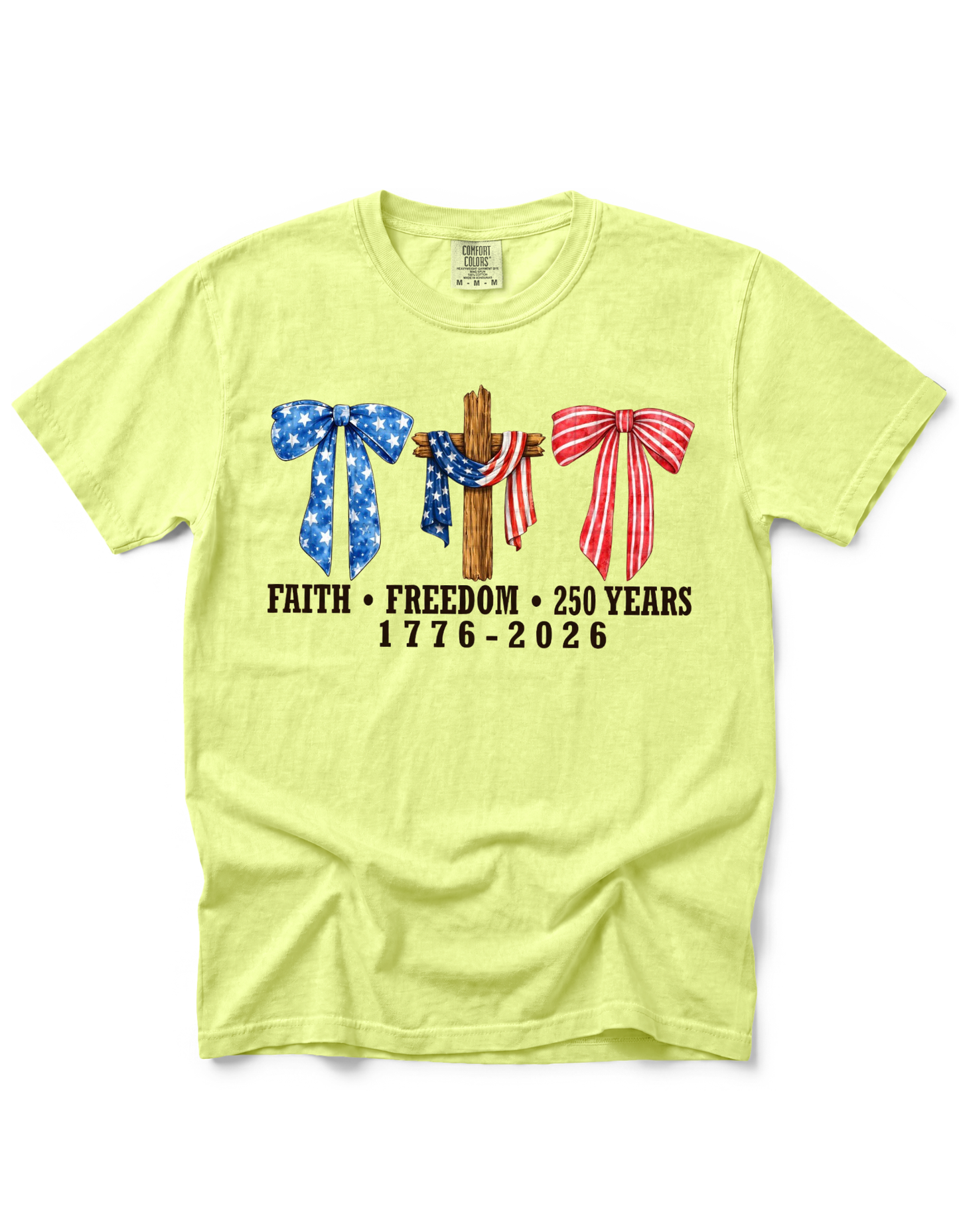 PATRIOTIC FAITH FREEDOM 250 YEARS