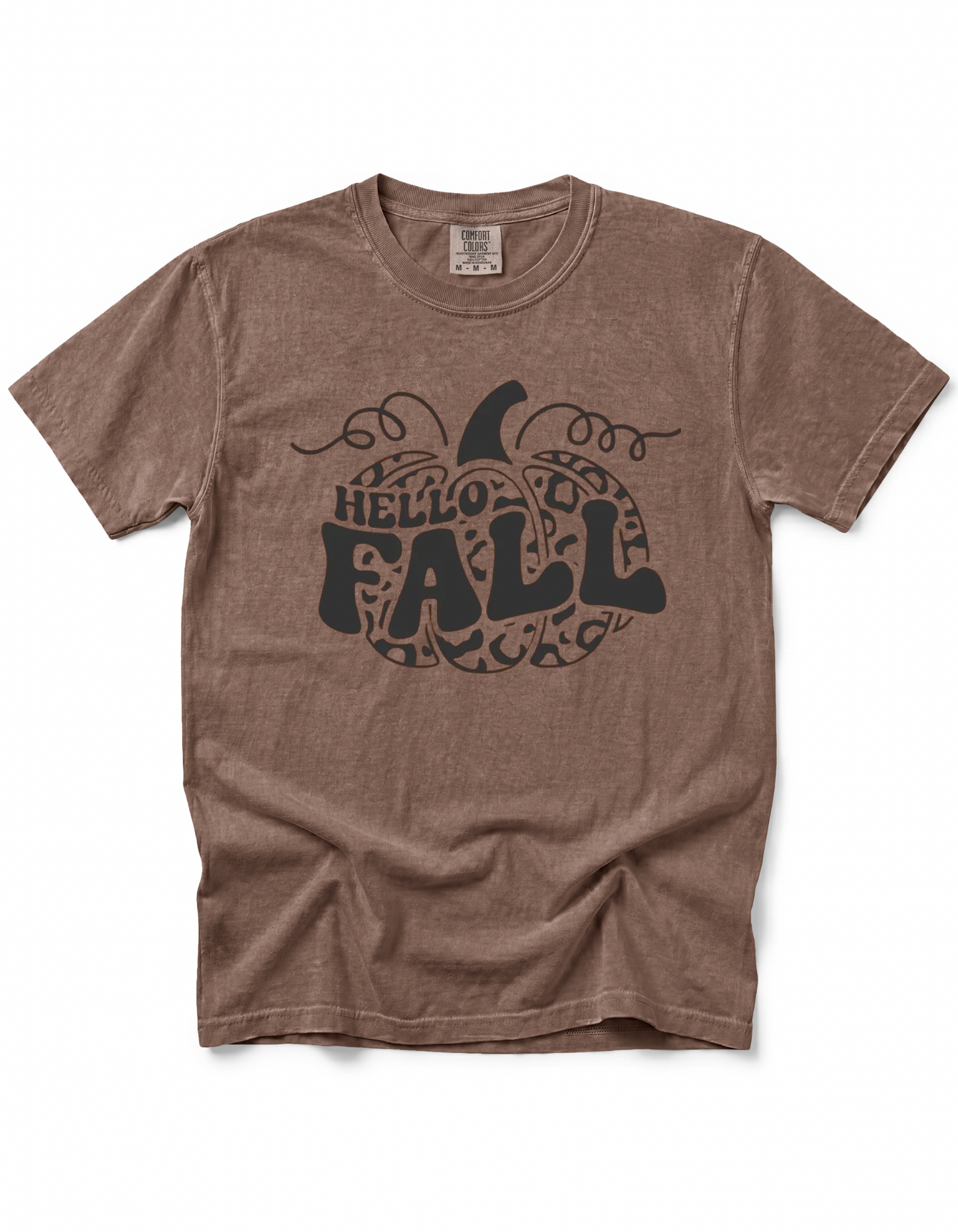 HELLO FALL CHEETAH PUMPKIN