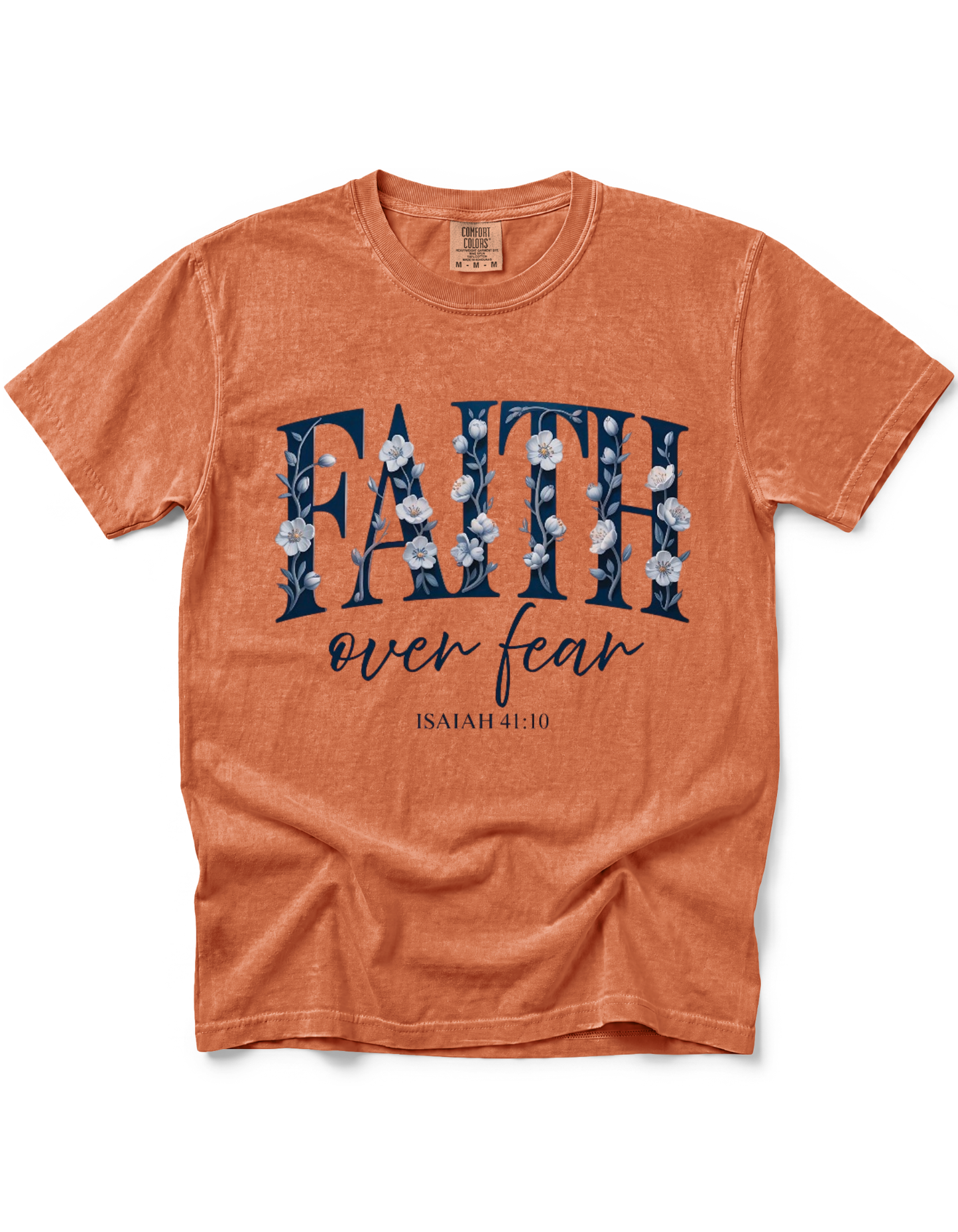 FAITH OVER FEAR FLORAL