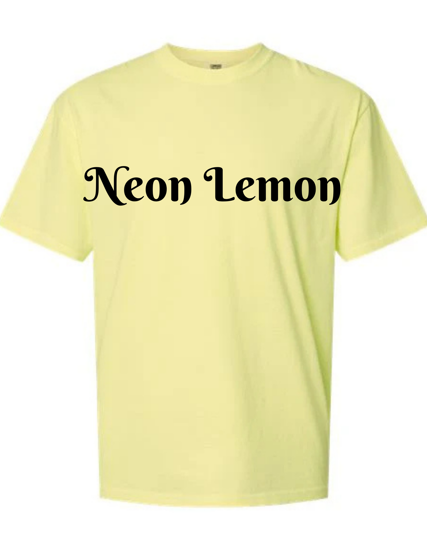 Comfort Colors Adult Heavyweight RS T-Shirt [NEON LEMON]