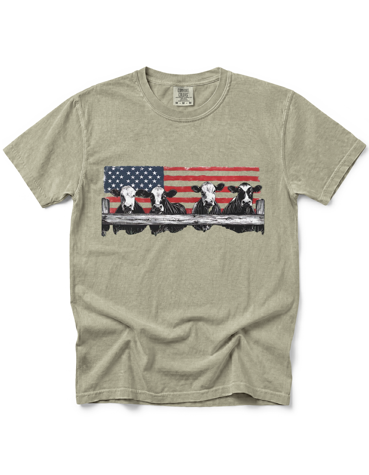 COW AMERICAN FLAG