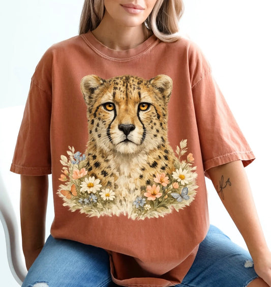 WILD FLOWER CHEETAH