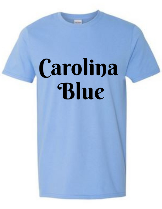 Gildan Adult Softstyle T-Shirt [CAROLINA BLUE]