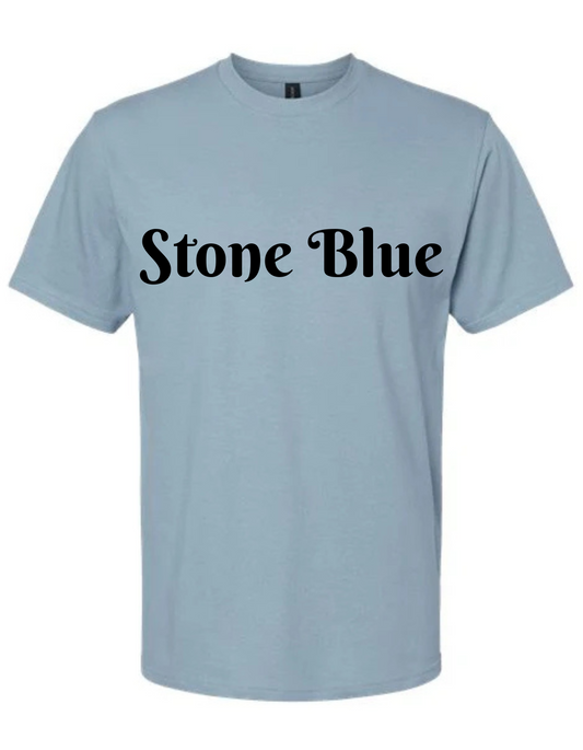 Gildan Adult Softstyle T-Shirt [STONE BLUE]
