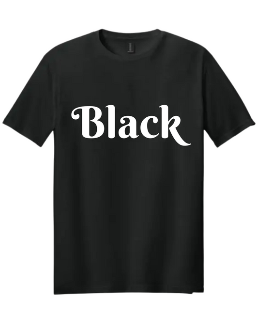 Gildan Adult Softstyle T-Shirt [BLACK]